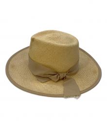 GLAD HAND（グラッドハンド）の古着「"LUV LETTER" PANAMA HAT/パナマハット」｜ベージュ