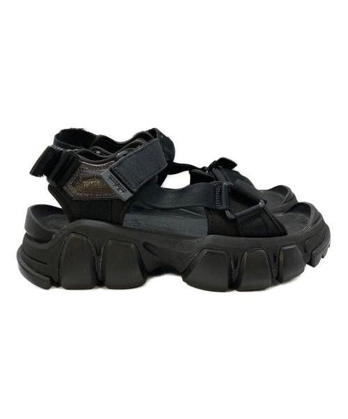 Onitsuka Tiger（オニツカタイガー）Onitsuka Tiger (オニツカタイガー) DENTIGRE BELTED(デンティグレ ベルテッド) ブラック サイズ:SIZE 24cmの古着・服飾アイテム
