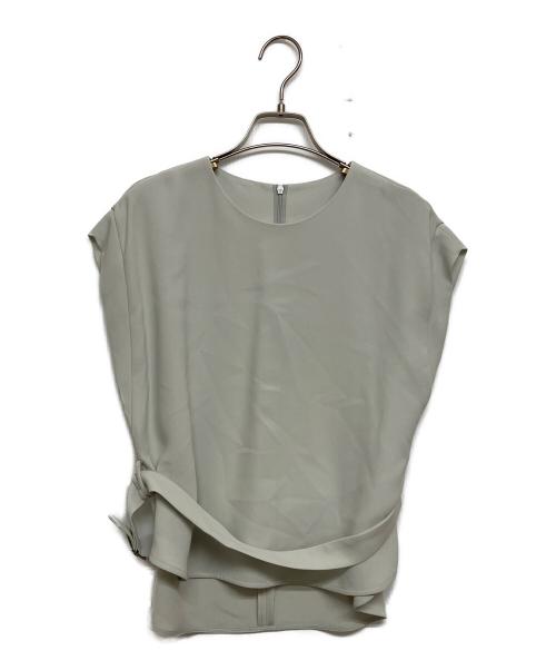 comme ca（コムサ）comme ca (コムサ) アチェローザダブルクロス ブラウス ベージュ サイズ:SIZE5の古着・服飾アイテム