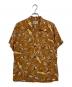 Pherrow's (フェローズ) 宇宙柄アロハシャツ ブラウン サイズ:SIZE S：20000円
