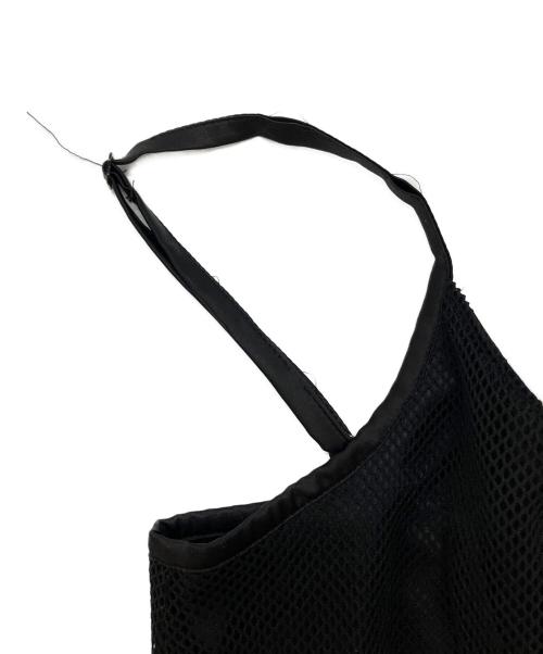 UN3D.（アンスリード）UN3D. (アンスリード) MESH ASYMME CAMI OP ブラック サイズ:SIZE36の古着・服飾アイテム