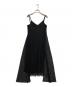 UN3D. (アンスリード) MESH ASYMME CAMI OP ブラック サイズ:SIZE36：9000円