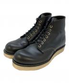 RED WINGレッドウィング）の古着「6-inch Classic Round」｜ブラック