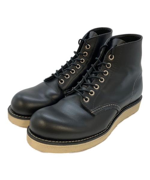 RED WING（レッドウィング）RED WING (レッドウィング) 6-inch Classic Round ブラック サイズ:SIZE24.0cmの古着・服飾アイテム