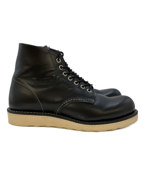 RED WING（レッドウィング）RED WING (レッドウィング) 6-inch Classic Round ブラック サイズ:SIZE24.0cmの古着・服飾アイテム