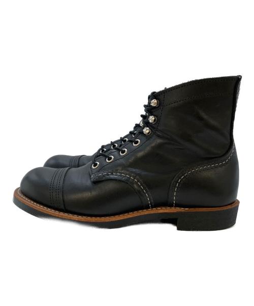 RED WING（レッドウィング）RED WING (レッドウィング) Iron Ranger ブラック サイズ:SIZE24.0cmの古着・服飾アイテム