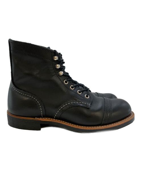 RED WING（レッドウィング）RED WING (レッドウィング) Iron Ranger ブラック サイズ:SIZE24.0cmの古着・服飾アイテム