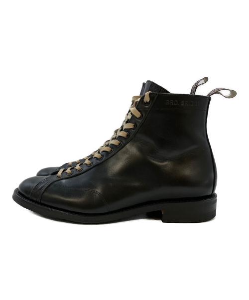 brother bridge（ブラザーブリッジ）brother bridge (ブラザーブリッジ) HENRY ブラック サイズ:SIZE6.5の古着・服飾アイテム