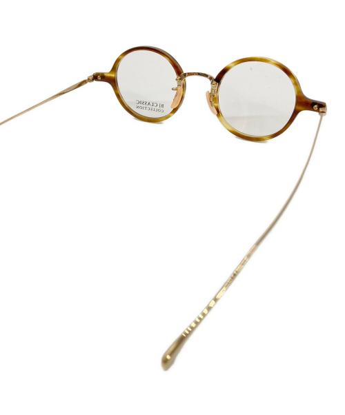 BJ CLASSIC COLECTION（ブロスジャパンクラシックコレクション）BJ CLASSIC COLECTION (ブロスジャパンクラシックコレクション) 眼鏡 ブラウン サイズ:45口23-152の古着・服飾アイテム