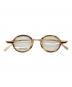 BJ CLASSIC COLECTION (ブロスジャパンクラシックコレクション) 眼鏡 ブラウン サイズ:45口23-152：15000円
