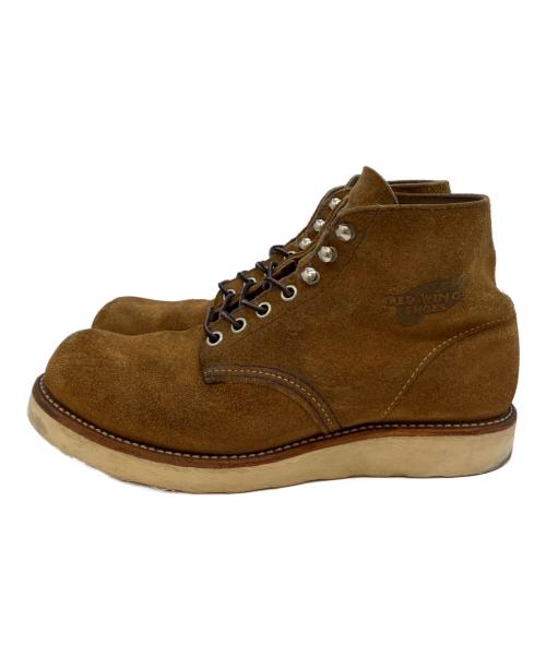 RED WING（レッドウィング）RED WING (レッドウィング) スエード アイリッシュセッター ミュールスキナー プレーントゥ ブーツ ブラウン サイズ:SIZE US7の古着・服飾アイテム