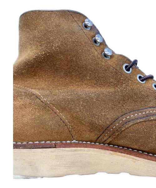 RED WING（レッドウィング）RED WING (レッドウィング) スエード アイリッシュセッター ミュールスキナー プレーントゥ ブーツ ブラウン サイズ:SIZE US7の古着・服飾アイテム