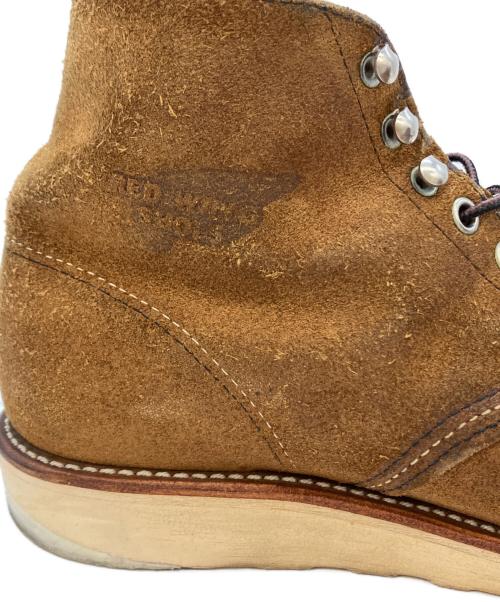 RED WING（レッドウィング）RED WING (レッドウィング) スエード アイリッシュセッター ミュールスキナー プレーントゥ ブーツ ブラウン サイズ:SIZE US7の古着・服飾アイテム