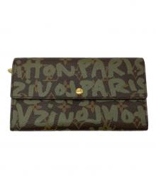 LOUIS VUITTON（ルイ ヴィトン）の古着「長財布」｜ブラウン