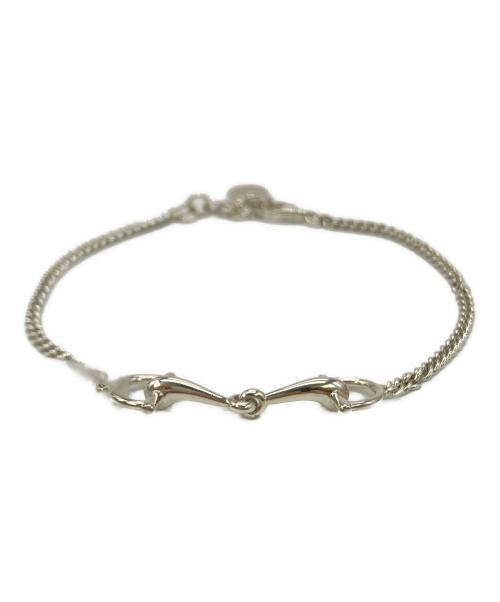 GUCCI（グッチ）GUCCI (グッチ) スタッファチェーンブレスレット シルバー サイズ:実寸サイズを参照くださいの古着・服飾アイテム