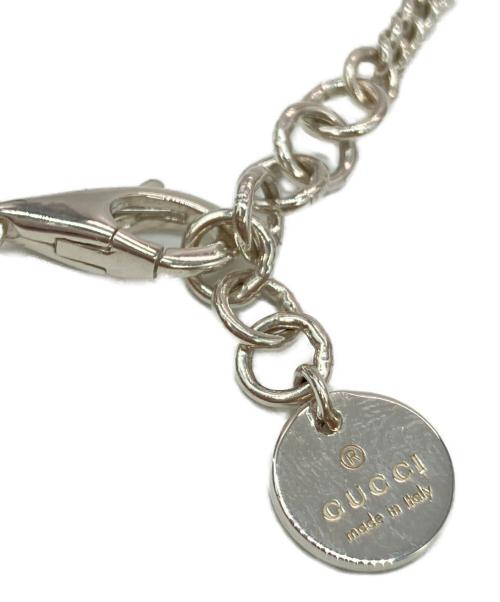 GUCCI（グッチ）GUCCI (グッチ) スタッファチェーンブレスレット シルバー サイズ:実寸サイズを参照くださいの古着・服飾アイテム