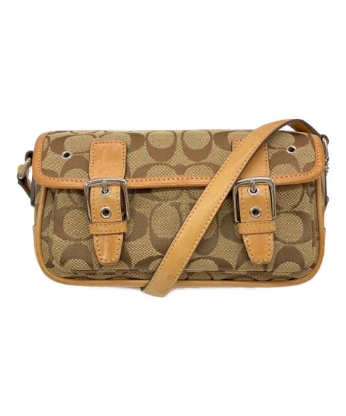 COACH（コーチ）COACH (コーチ) ショルダーバッグ ベージュ サイズ:実寸サイズを参照くださいの古着・服飾アイテム