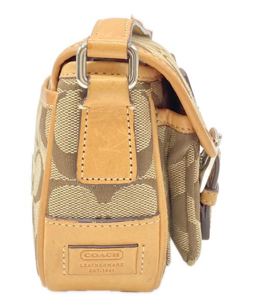 COACH（コーチ）COACH (コーチ) ショルダーバッグ ベージュ サイズ:実寸サイズを参照くださいの古着・服飾アイテム