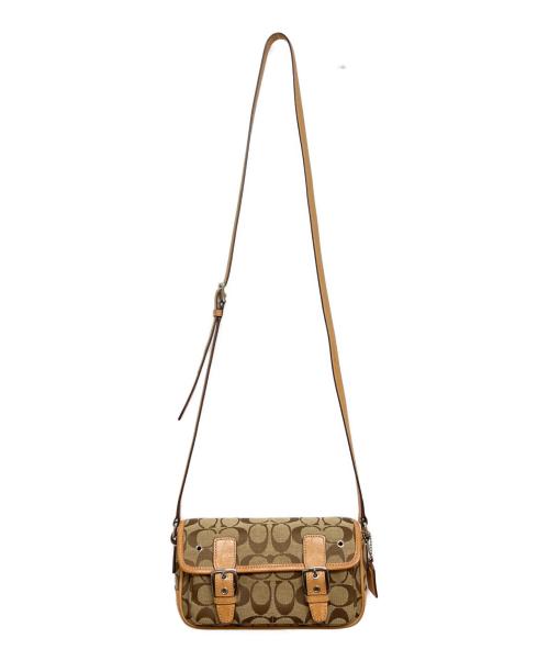COACH（コーチ）COACH (コーチ) ショルダーバッグ ベージュ サイズ:実寸サイズを参照くださいの古着・服飾アイテム