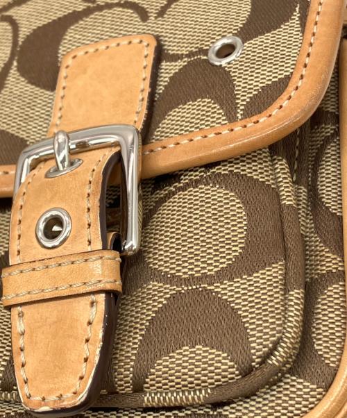 COACH（コーチ）COACH (コーチ) ショルダーバッグ ベージュ サイズ:実寸サイズを参照くださいの古着・服飾アイテム
