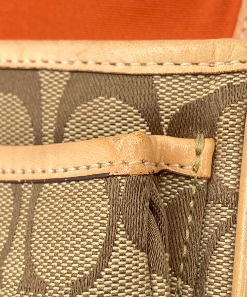 COACH（コーチ）COACH (コーチ) ショルダーバッグ ベージュ サイズ:実寸サイズを参照くださいの古着・服飾アイテム