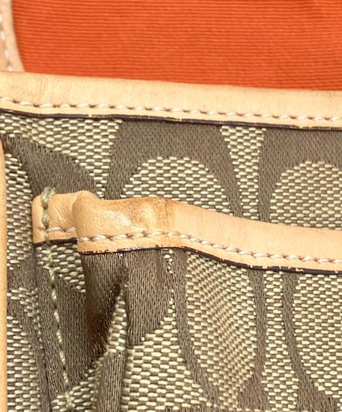 COACH（コーチ）COACH (コーチ) ショルダーバッグ ベージュ サイズ:実寸サイズを参照くださいの古着・服飾アイテム