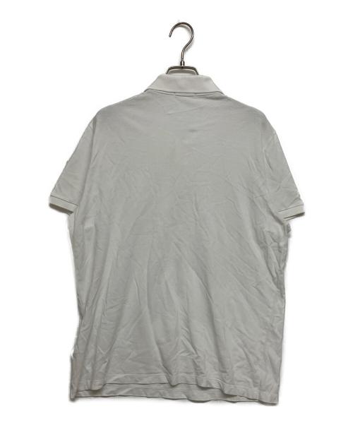 MONCLER（モンクレール）MONCLER (モンクレール) MAGLIA POLO MANICA CORTA ホワイト サイズ:SIZE Lの古着・服飾アイテム