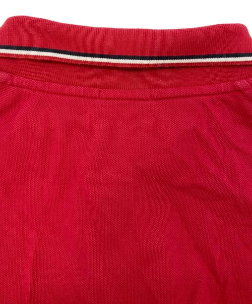 MONCLER（モンクレール）MONCLER (モンクレール) MAGLIA POLO MANICA CORTA レッド サイズ:SIZE Lの古着・服飾アイテム