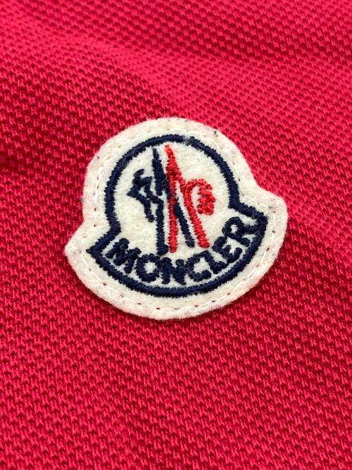 MONCLER（モンクレール）MONCLER (モンクレール) MAGLIA POLO MANICA CORTA レッド サイズ:SIZE Lの古着・服飾アイテム