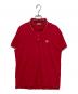 MONCLER（モンクレール）の古着「MAGLIA POLO MANICA CORTA」｜レッド