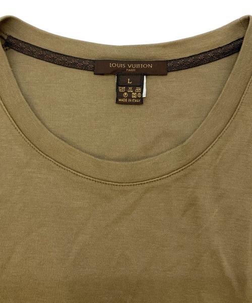 LOUIS VUITTON（ルイ ヴィトン）LOUIS VUITTON (ルイ ヴィトン) 半袖Tシャツ ブラウン サイズ:SIZE Lの古着・服飾アイテム