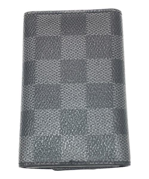 LOUIS VUITTON（ルイ ヴィトン）LOUIS VUITTON (ルイ ヴィトン) 6連キーケース ブラック サイズ:実寸サイズを参照くださいの古着・服飾アイテム