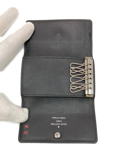 LOUIS VUITTON（ルイ ヴィトン）LOUIS VUITTON (ルイ ヴィトン) 6連キーケース ブラック サイズ:実寸サイズを参照くださいの古着・服飾アイテム
