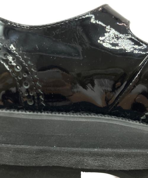 TAO COMME des GARCONS（タオ コムデギャルソン）TAO COMME des GARCONS (タオ コムデギャルソン) フラワー ステアエナメルシューズ ブラック サイズ:SIZE 23cmの古着・服飾アイテム