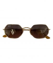 RAY-BAN（レイバン）の古着「OCTAGONAL CLASSIC」｜ゴールド×グレー