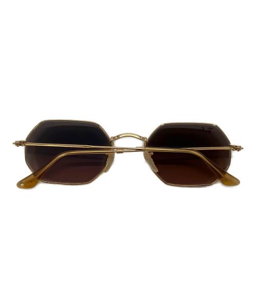 RAY-BAN（レイバン）RAY-BAN (レイバン) OCTAGONAL CLASSIC ゴールド×グレー サイズ:53▢21-145の古着・服飾アイテム