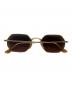 RAY-BAN (レイバン) OCTAGONAL CLASSIC ゴールド×グレー サイズ:53▢21-145：8000円