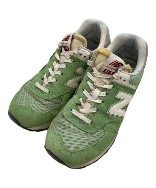 NEW BALANCE（ニューバランス）NEW BALANCE (ニューバランス) ローカットスニーカー 黄緑 サイズ:26.5の古着・服飾アイテム