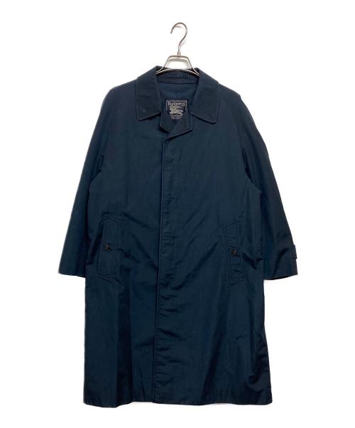 Burberry's（バーバリーズ）Burberry's (バーバリーズ) ステンカラーコート ネイビー サイズ:SIZE Lの古着・服飾アイテム
