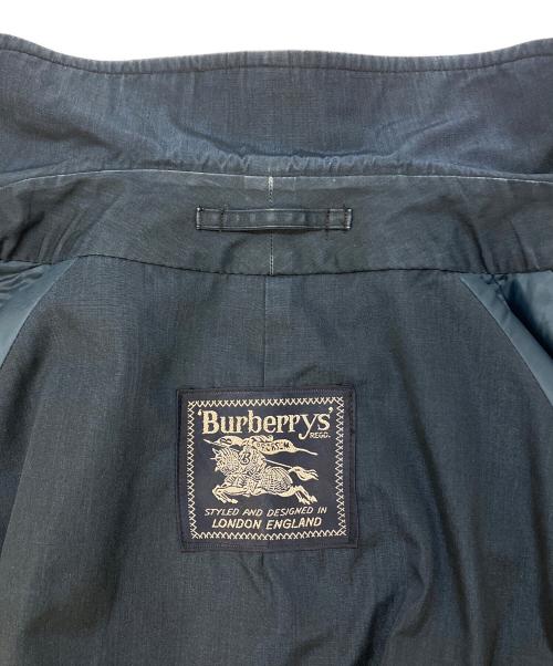 Burberry's（バーバリーズ）Burberry's (バーバリーズ) ステンカラーコート ネイビー サイズ:SIZE Lの古着・服飾アイテム