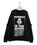 NISHIMOTO IS THE MOUTHニシモトイズザマウス）の古着「Classic Sweat Shirts」｜ブラック