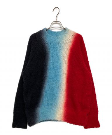 中古・古着通販】sacai (サカイ) Tie Dye Knit Pullover ブルー×レッド