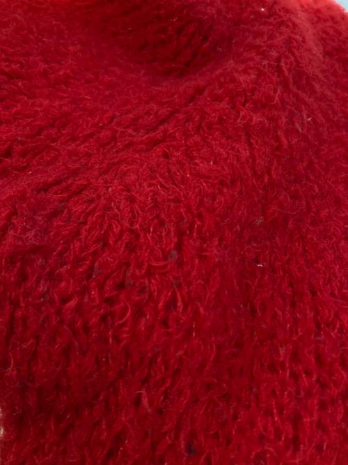 sacai（サカイ）sacai (サカイ) Tie Dye Knit Pullover ブルー×レッド サイズ:SIZE1の古着・服飾アイテム