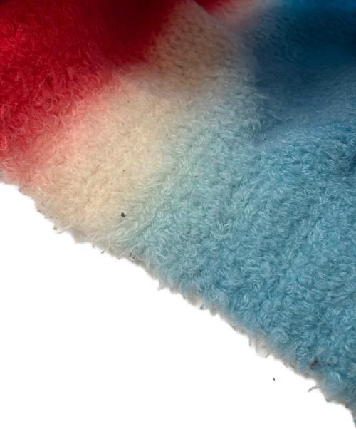 sacai（サカイ）sacai (サカイ) Tie Dye Knit Pullover ブルー×レッド サイズ:SIZE1の古着・服飾アイテム