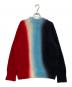 sacai (サカイ) Tie Dye Knit Pullover ブルー×レッド サイズ:SIZE1：35000円