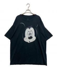 Hanes（ヘインズ）の古着「両面プリントTシャツ」｜ブラック