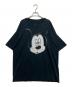 Hanes（ヘインズ）の古着「両面プリントTシャツ」｜ブラック