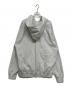 X-LARGE (エクストララージ) PERFORATED LEATHER LOGO ZIP UP HOODED SWEATSHIRT/ジップパーカー グレー サイズ:SIZE L：9000円