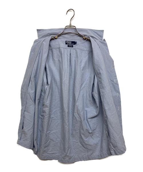 POLO RALPH LAUREN（ポロ・ラルフローレン）POLO RALPH LAUREN (ポロ・ラルフローレン) オープンカラーシャツ ブルー サイズ:SIZE Mの古着・服飾アイテム