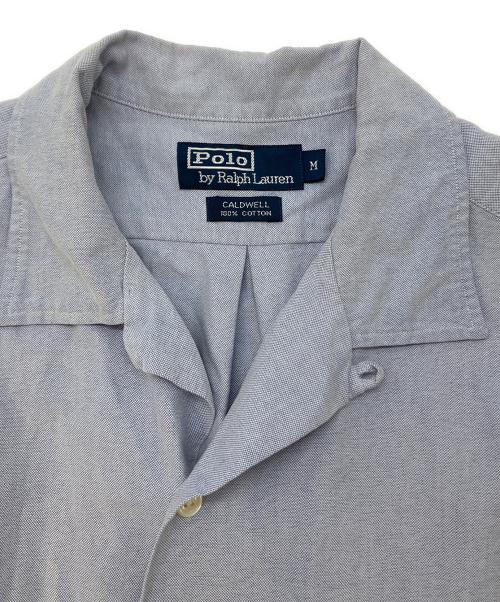 POLO RALPH LAUREN（ポロ・ラルフローレン）POLO RALPH LAUREN (ポロ・ラルフローレン) オープンカラーシャツ ブルー サイズ:SIZE Mの古着・服飾アイテム
